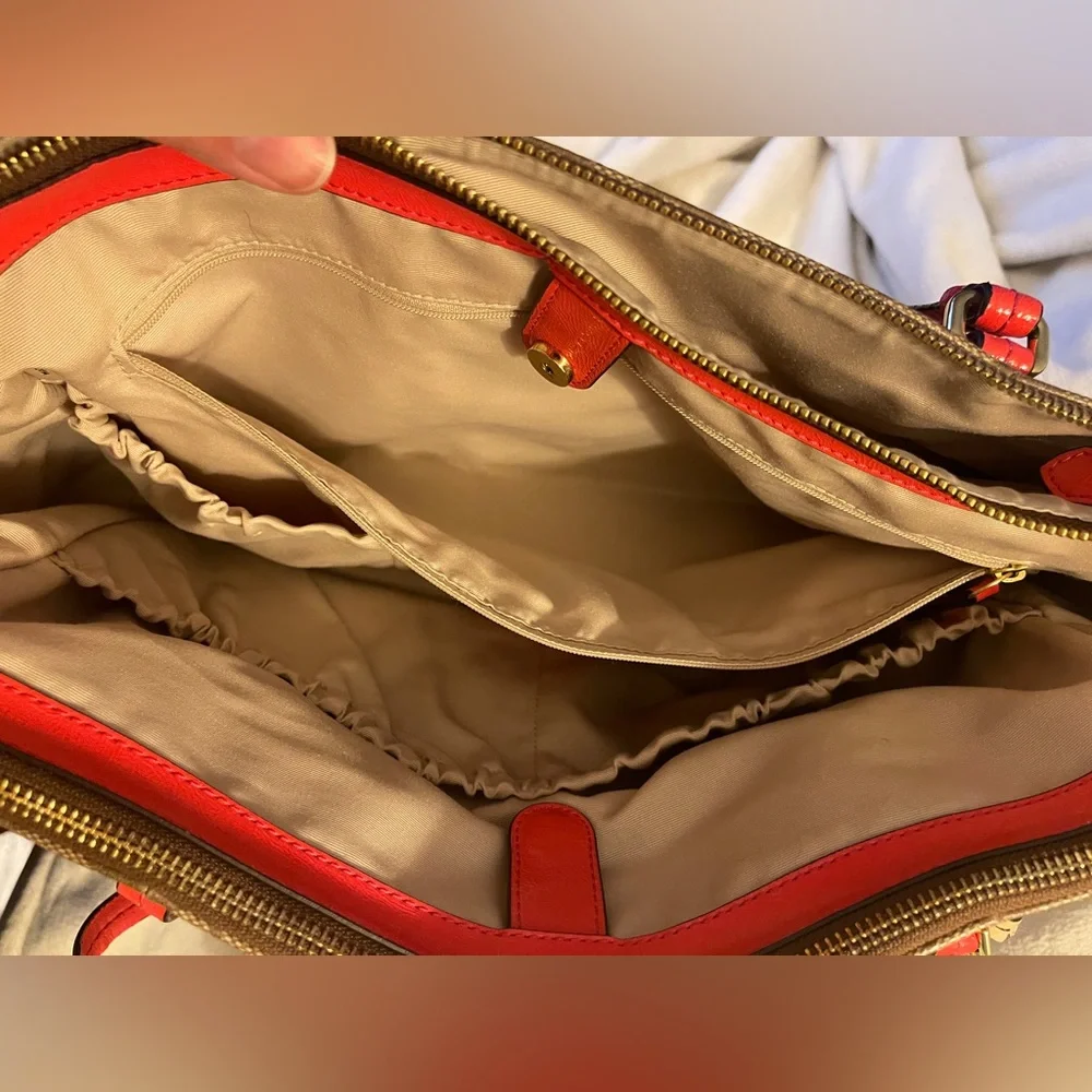 COACH Diaper / Gym / Laptop / Travel Shoulder Bag Tote - Picture 15 of 16